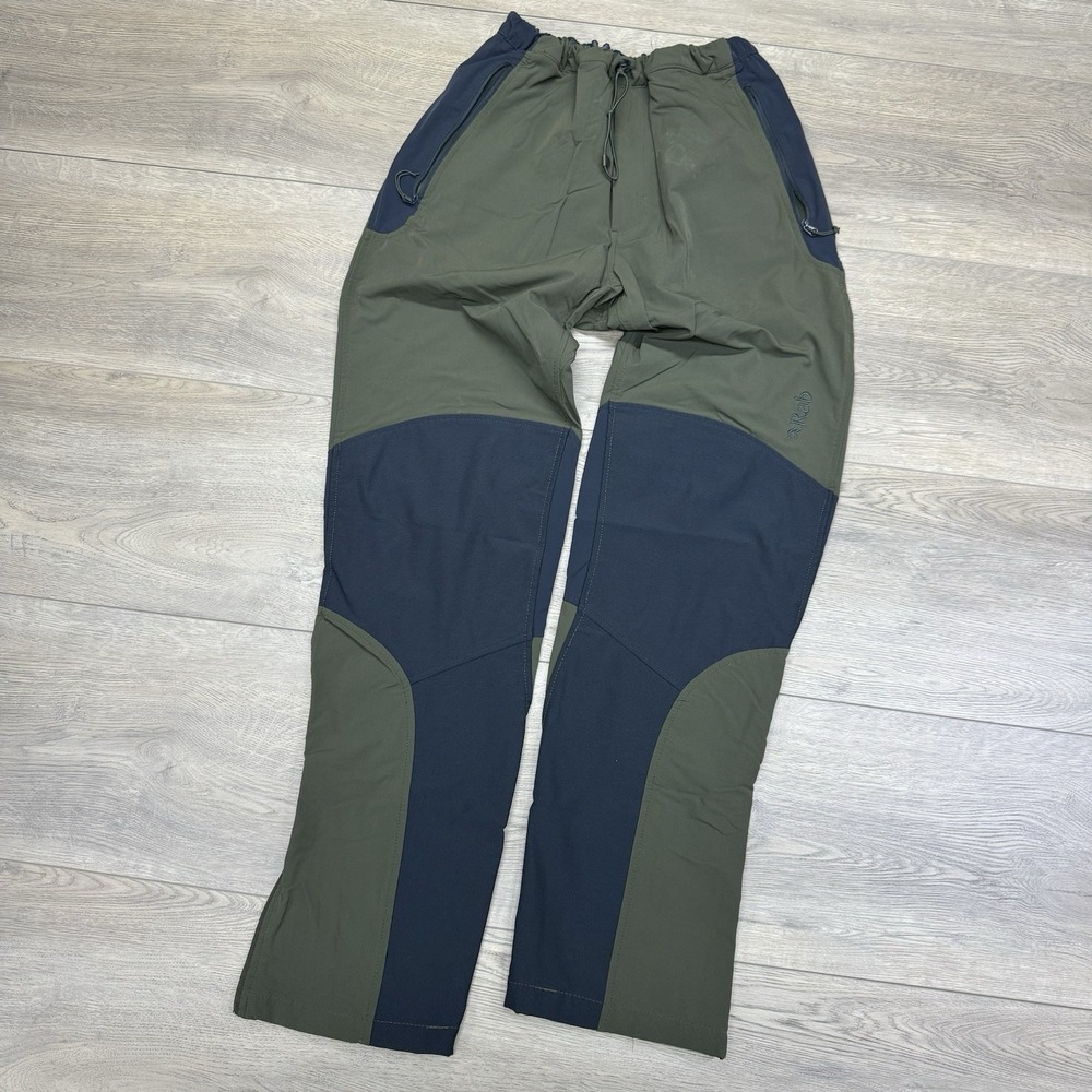 Rab Torque Pants OD Green Sz XXLx32 Climbing‎ Hiking Outdoors Gorpcore READ